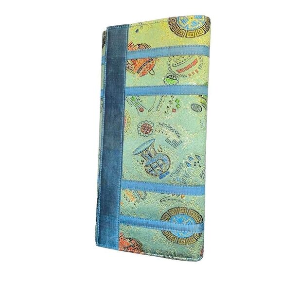 Vintage Oriental Silk Clutch  - Picture 7 of 16